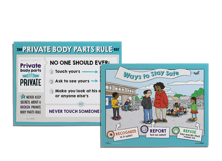 Second Step® Child Protection Unit Poster Pack for Grades 45 Second Step