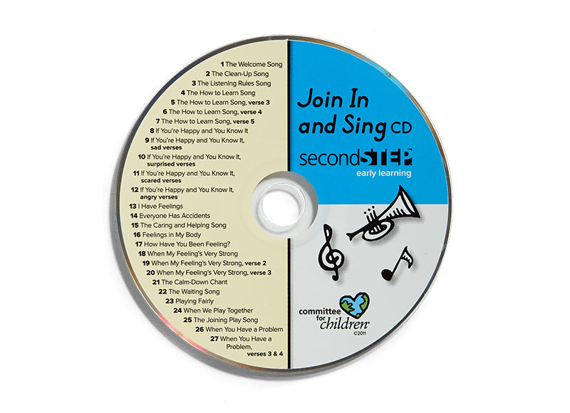 second step early learning join in and sing cd