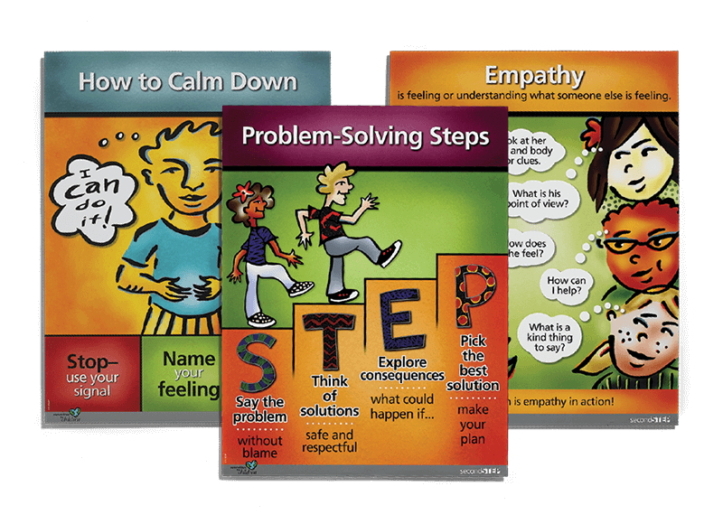 Second Step® Child Protection Unit Poster Pack for Grades 4–5 – Second Step